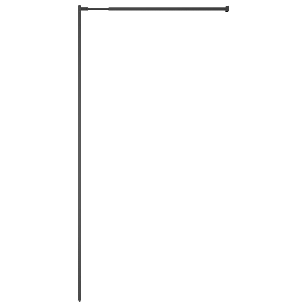 Διαχωριστικό Ντουζιέρας 80 x 195 εκ. από Διάφανο Ψημένο Γυαλί - PAKOBAZAAR