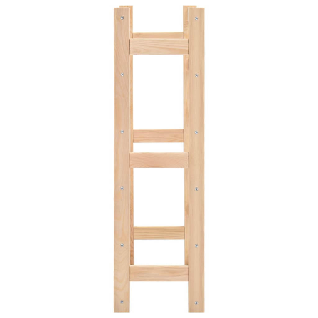 Ραφιέρα/Σταντ Κρασιών για 30 Φιάλες από Μασίφ Ξύλο Πεύκου - PAKOBAZAAR