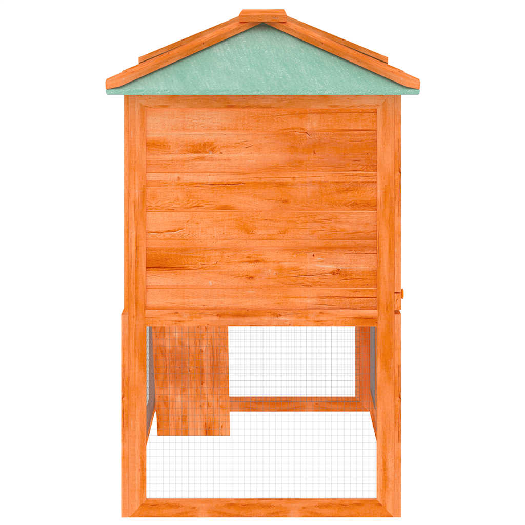 Κλουβί Ζώων / Κουνελιών Δύο Ορόφων Ξύλινο - PAKOBAZAAR