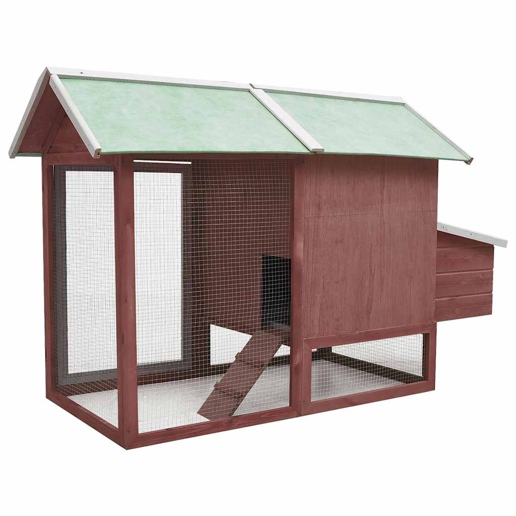 Κοτέτσι Μόκα 170 x 81 x 110 εκ. από Μασίφ Ξύλο Πεύκου & Ελάτης - PAKOBAZAAR