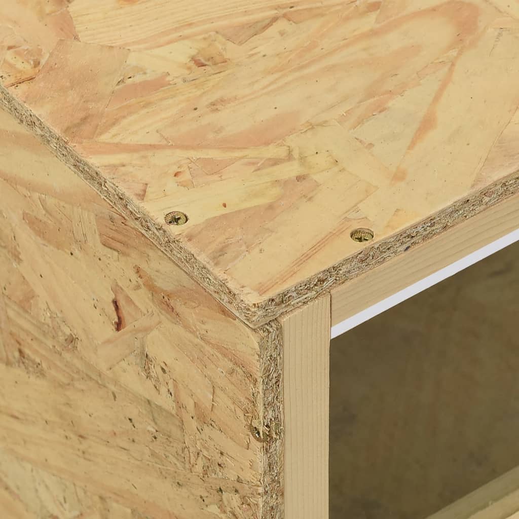 Ενυδρείο Ερπετών 60 x 30 x 30 εκ. από Επεξεργασμένο Ξύλο - Pakobazaar