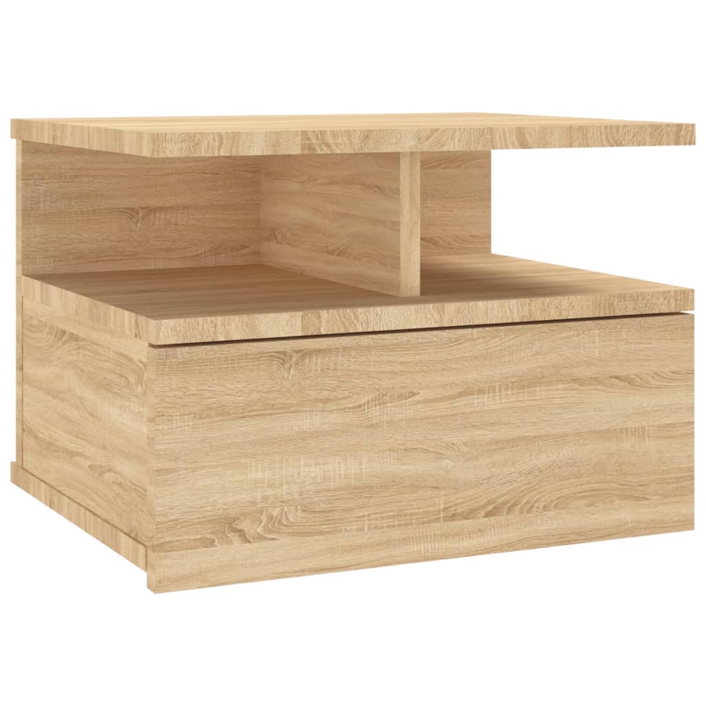 Κομοδίνο Κρεμαστό Sonoma Δρυς 40 x 31 x 27 εκ. από Επεξ. Ξύλο - Pakobazaar