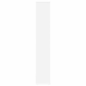 Διαχωριστικό/Βιβλιοθήκη Λευκό 100x24x140 εκ. από Επεξ. Ξύλο - Pakobazaar