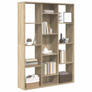 Διαχωριστικό/Βιβλιοθήκη Sonoma Δρυς 100x24x140 εκ. Επεξ. Ξύλο - Pakobazaar