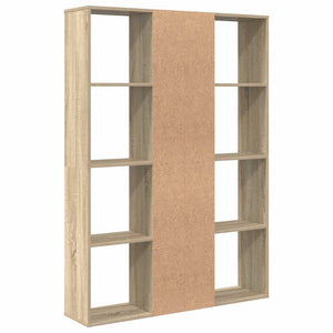 Διαχωριστικό/Βιβλιοθήκη Sonoma Δρυς 100x24x140 εκ. Επεξ. Ξύλο - Pakobazaar