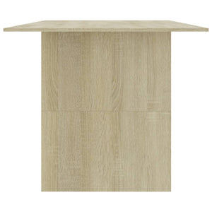 Τραπεζαρία Sonoma Δρυς 180 x 90 x 76 εκ. από Επεξ. Ξύλο