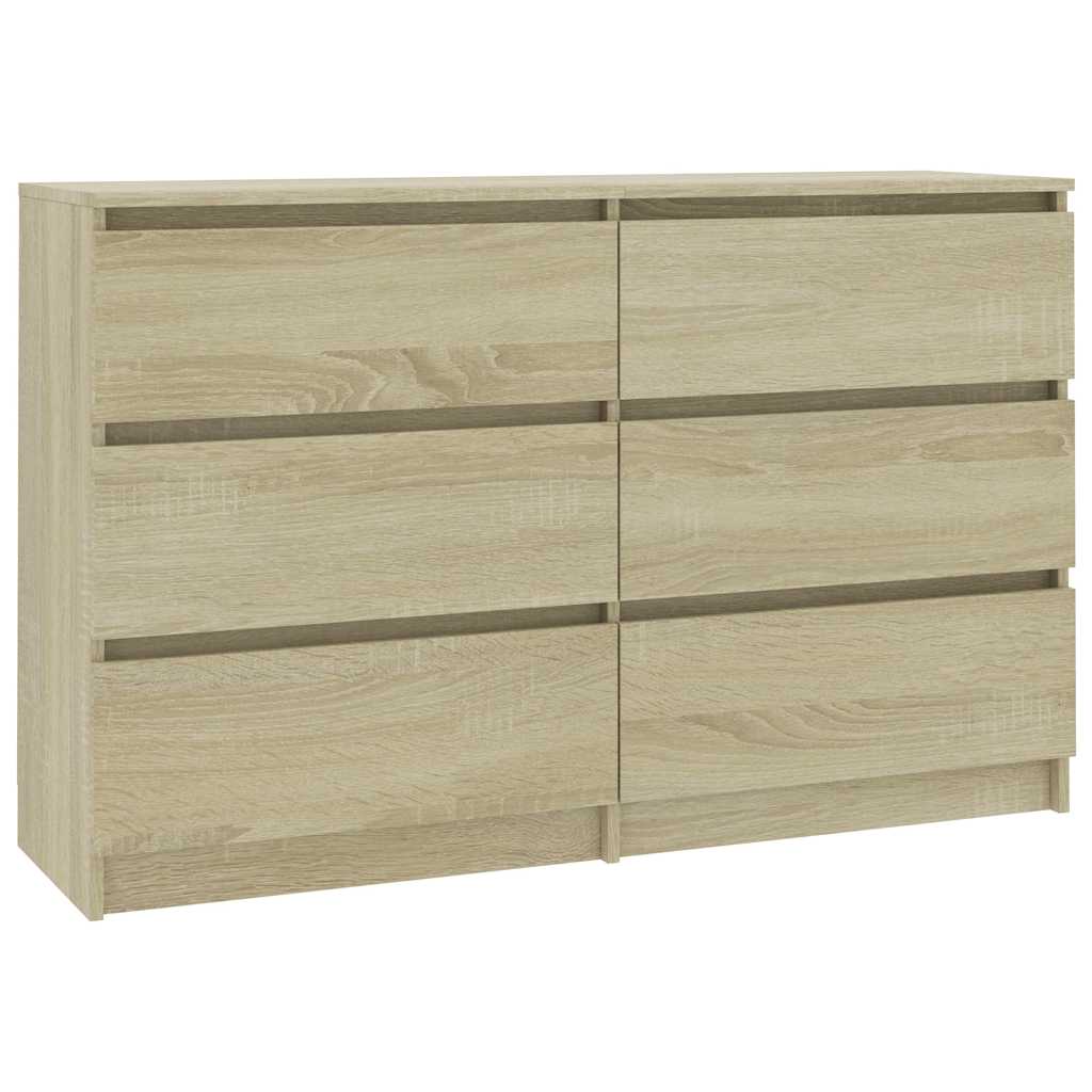 Συρταριέρα Sonoma Δρυς 120x35x76 εκ. από Μοριοσανίδα