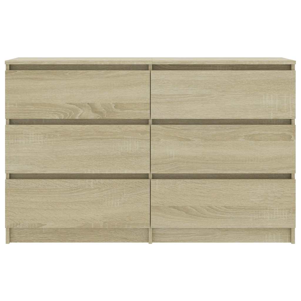 Συρταριέρα Sonoma Δρυς 120x35x76 εκ. από Μοριοσανίδα