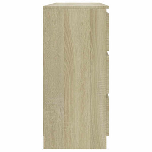 Συρταριέρα Sonoma Δρυς 120x35x76 εκ. από Μοριοσανίδα