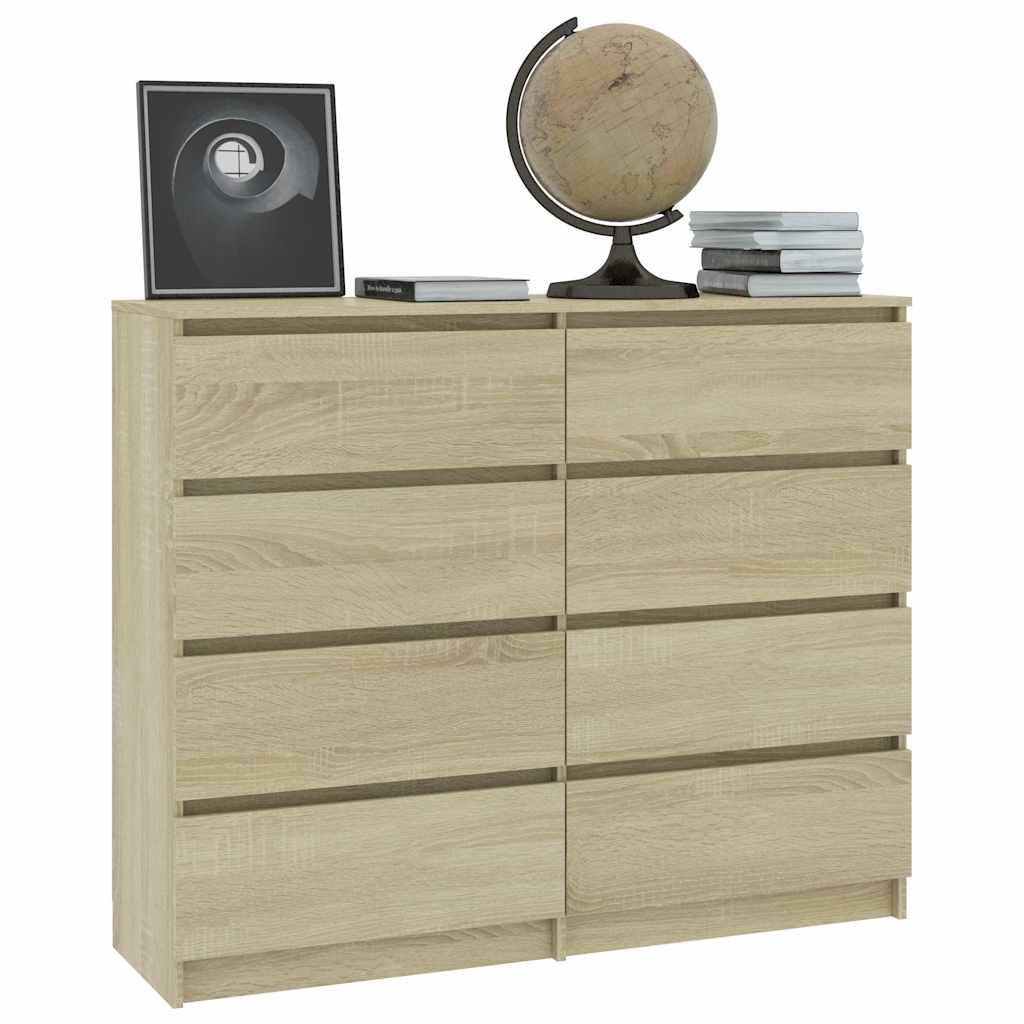 Συρταριέρα Sonoma Δρυς 120 x 35 x 99 εκ. από Μοριοσανίδα - Pakobazaar