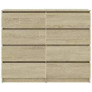 Συρταριέρα Sonoma Δρυς 120 x 35 x 99 εκ. από Μοριοσανίδα - Pakobazaar