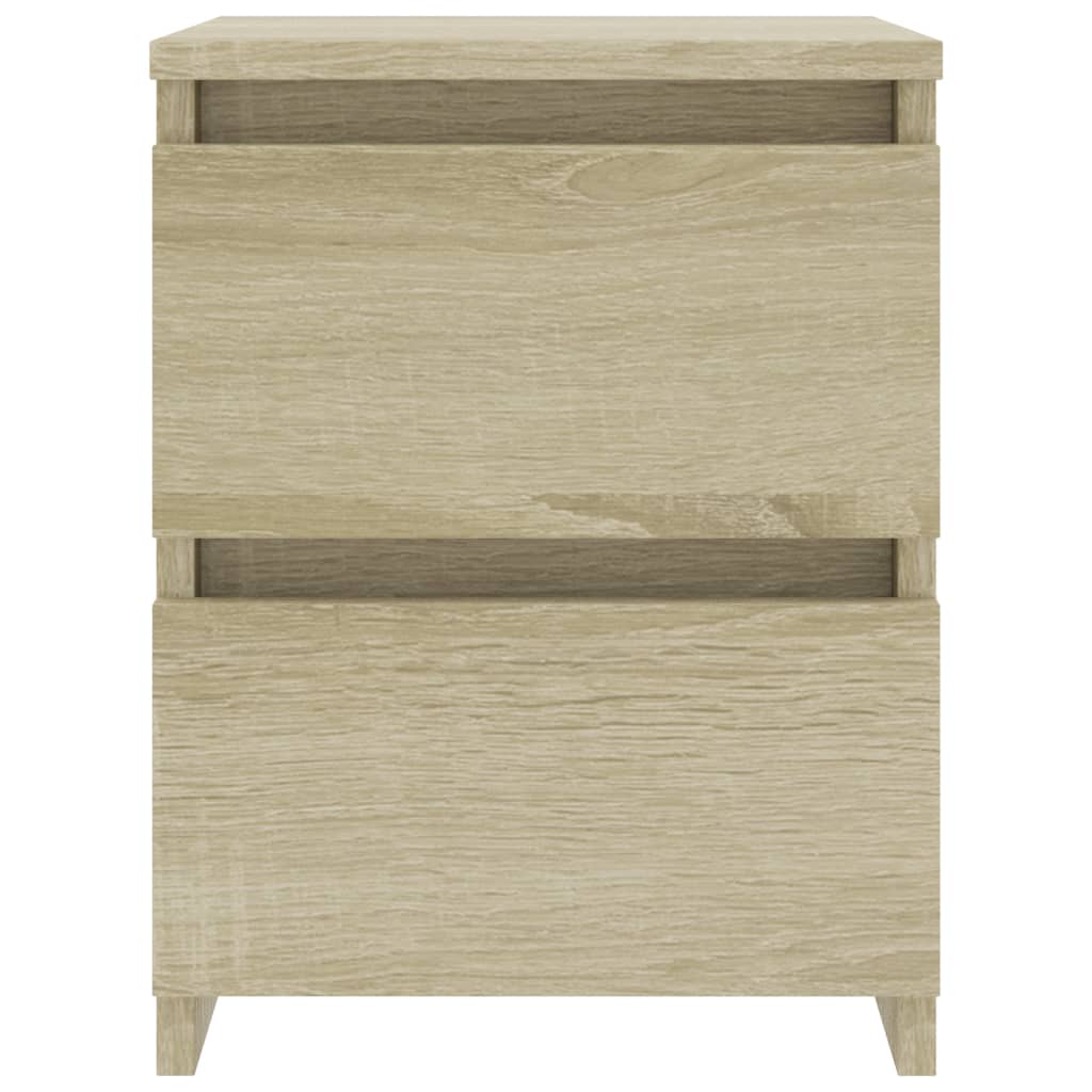 Κομοδίνο Χρώμα Sonoma Δρυς 30 x 30 x 40 εκ. από Επεξ. Ξύλο - Pakobazaar