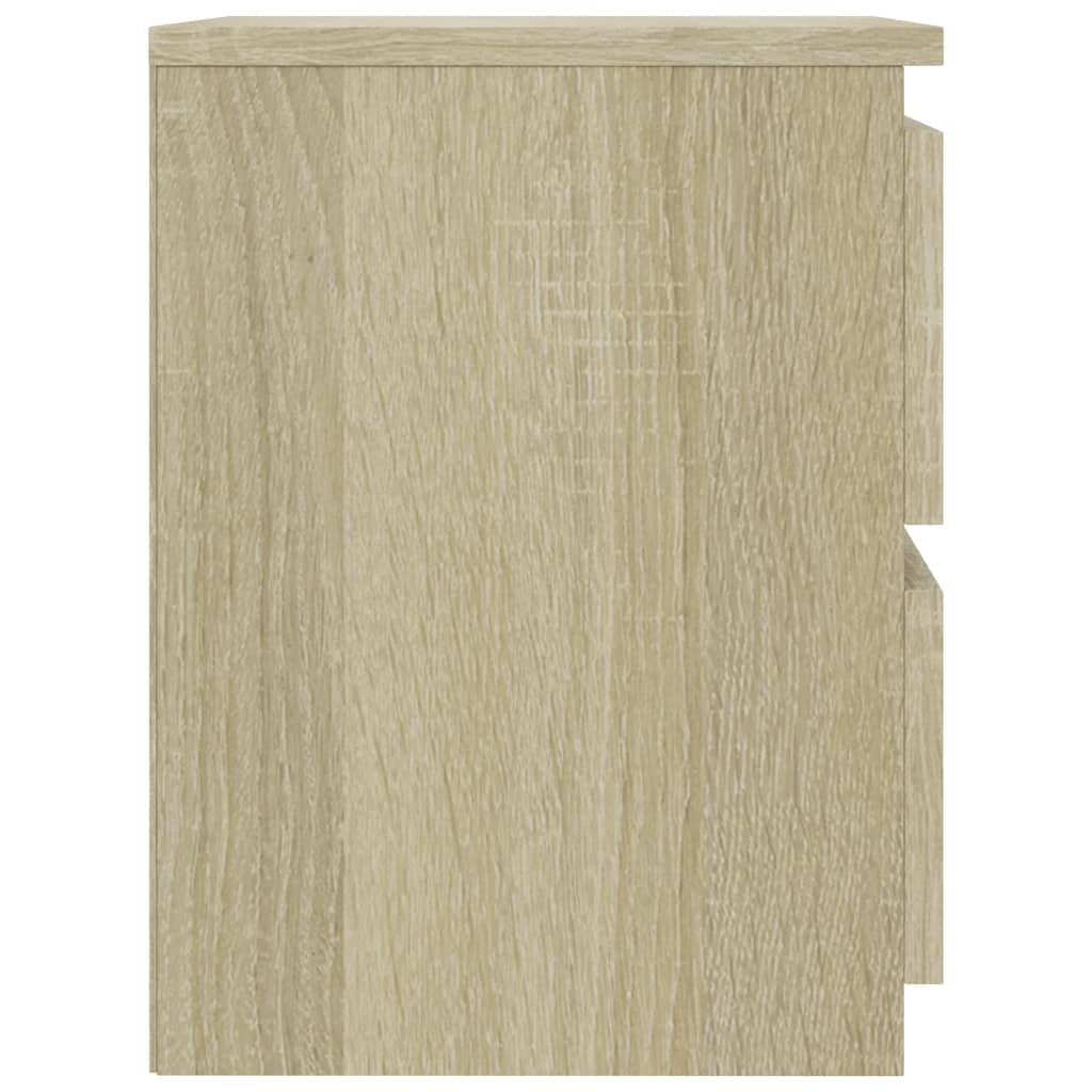 Κομοδίνο Χρώμα Sonoma Δρυς 30 x 30 x 40 εκ. από Επεξ. Ξύλο - Pakobazaar