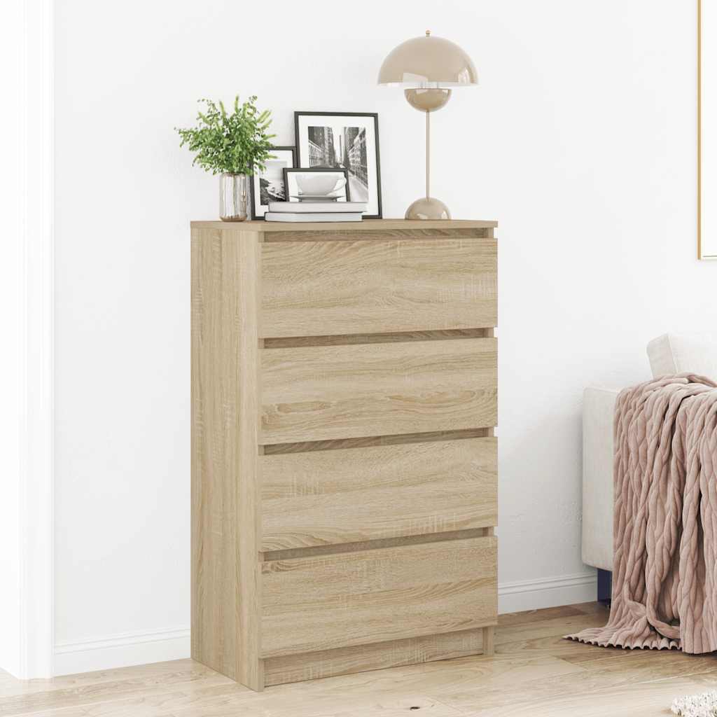 Συρταριέρα Sonoma Δρυς 60 x 35 x 98,5 εκ. Επεξεργασμένο Ξύλο