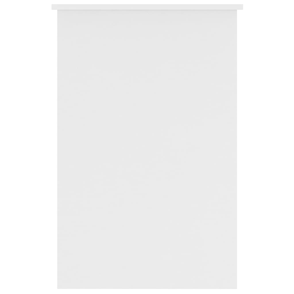 Γραφείο Λευκό 100 x 50 x 76 εκ. από Επεξ. Ξύλο