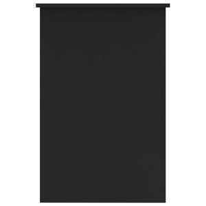Γραφείο Μαύρο 100 x 50 x 76 εκ. από Επεξ. Ξύλο