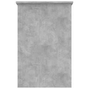 Γραφείο Γκρι Σκυροδέματος 100 x 50 x 76 εκ. από Επεξ. Ξύλο