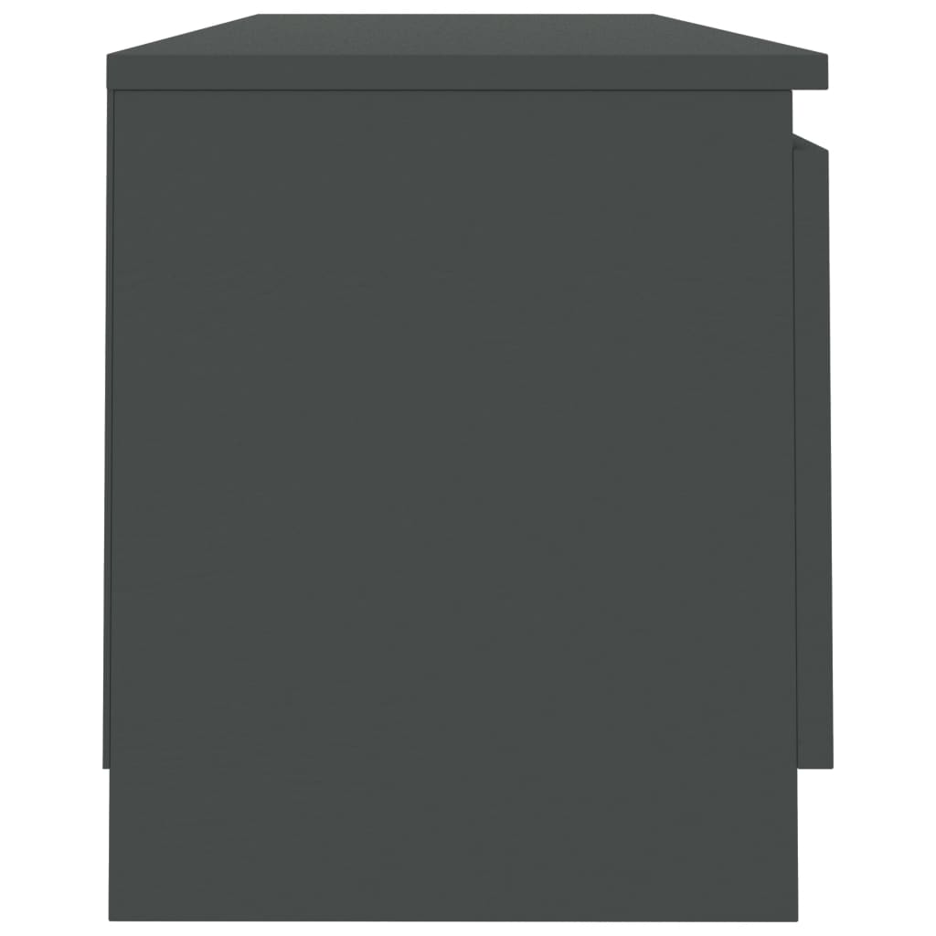 Έπιπλο Τηλεόρασης Γκρι 120 x 30 x 35,5 εκ. από Επεξ. Ξύλο - Pakobazaar