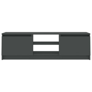 Έπιπλο Τηλεόρασης Γκρι 120 x 30 x 35,5 εκ. από Επεξ. Ξύλο - Pakobazaar