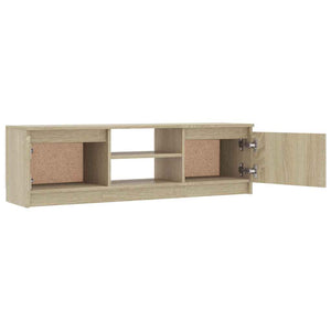 Έπιπλο Τηλεόρασης Sonoma Δρυς 120x30x35,5 εκ. από Επεξ. Ξύλο