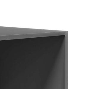 Ντουλάπα Γκρι 100 x 50 x 200 εκ. από Μοριοσανίδα
