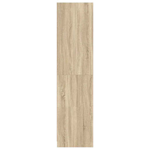 Ντουλάπα με Συρτάρια Λευκή / Sonoma 50x50x200 εκ. Μοριοσανίδα