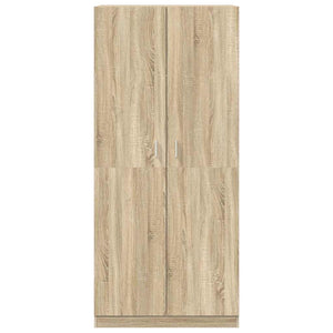 Ντουλάπα Χρώμα Sonoma Δρυς 90 x 52 x 200 εκ. από Επεξ. Ξύλο - Pakobazaar