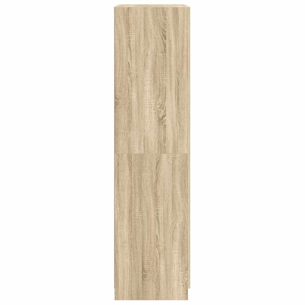 Ντουλάπα Χρώμα Sonoma Δρυς 90 x 52 x 200 εκ. από Επεξ. Ξύλο - Pakobazaar