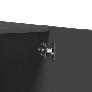 Ντουλάπα Γκρι 80 x 52 x 180 εκ. από Μοριοσανίδα - Pakobazaar