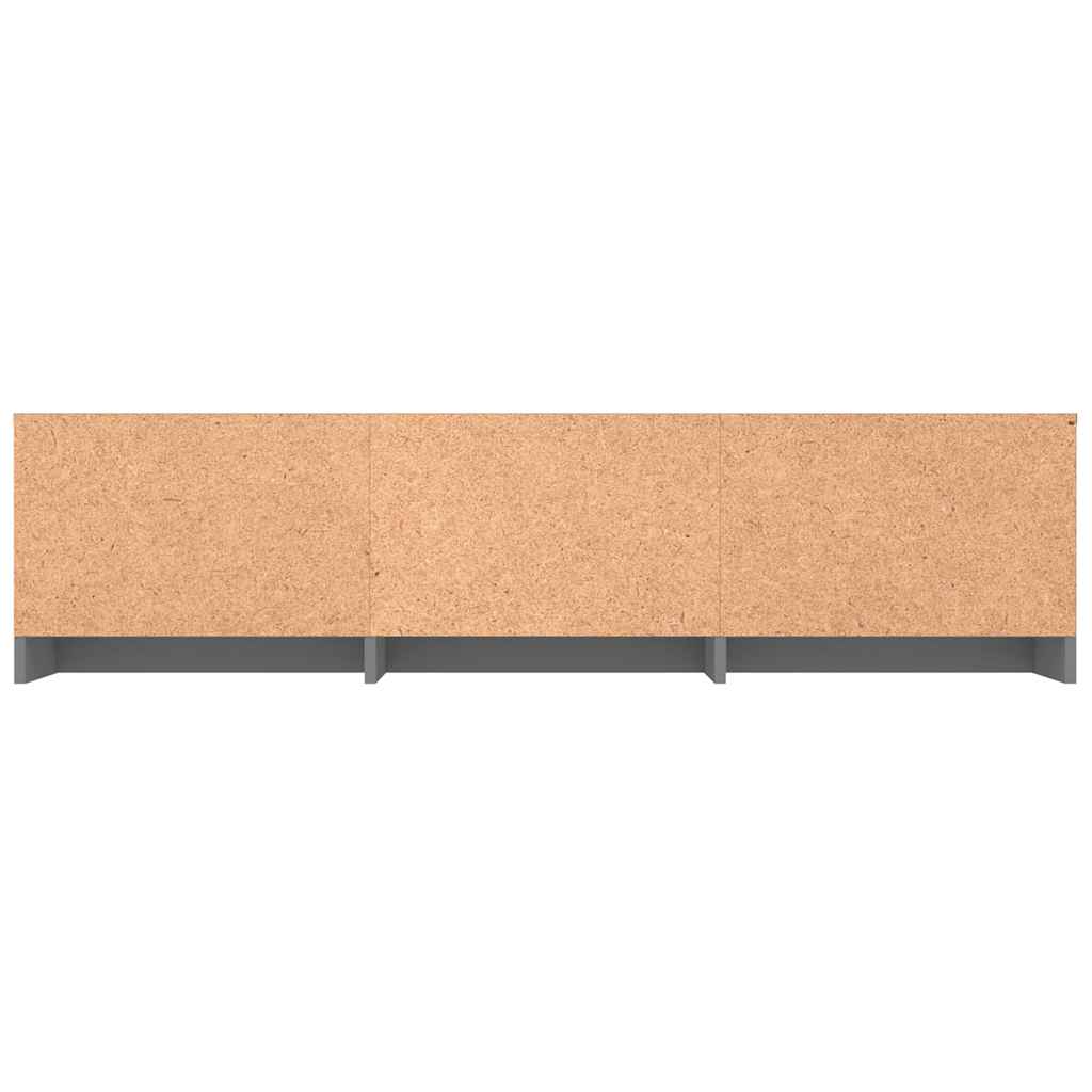 Έπιπλο Τηλεόρασης Γκρι 140 x 40 x 35,5 εκ. από Επεξ. Ξύλο