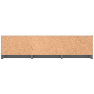 Έπιπλο Τηλεόρασης Γκρι 140 x 40 x 35,5 εκ. από Επεξ. Ξύλο