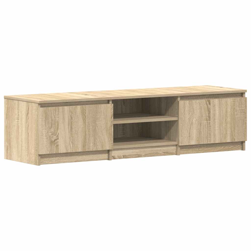 Έπιπλο Τηλεόρασης Sonoma Δρυς 140x40x35,5 εκ. από Επεξ. Ξύλο