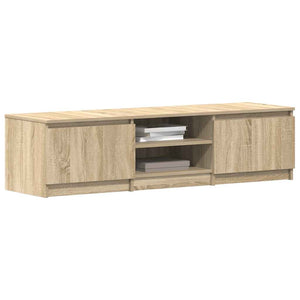 Έπιπλο Τηλεόρασης Sonoma Δρυς 140x40x35,5 εκ. από Επεξ. Ξύλο