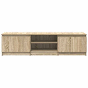 Έπιπλο Τηλεόρασης Sonoma Δρυς 140x40x35,5 εκ. από Επεξ. Ξύλο