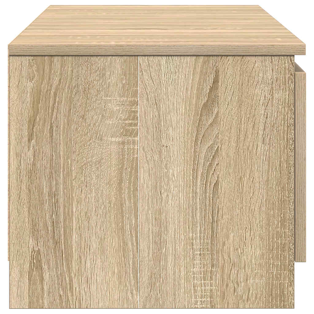 Έπιπλο Τηλεόρασης Sonoma Δρυς 140x40x35,5 εκ. από Επεξ. Ξύλο