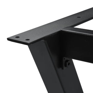 Βάση Τραπεζιού με Πόδια σε Σχήμα «Χ» 180 x 80 x 72 εκ.