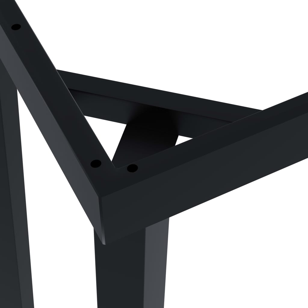Βάση Τραπεζιού με Πόδια σε Σχήμα «V» 140 x 60 x 72 εκ. - Pakobazaar