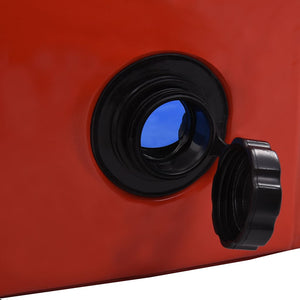 Πισίνα για Σκύλους Πτυσσόμενη Κόκκινη 160 x 30 εκ. από PVC - PAKOBAZAAR