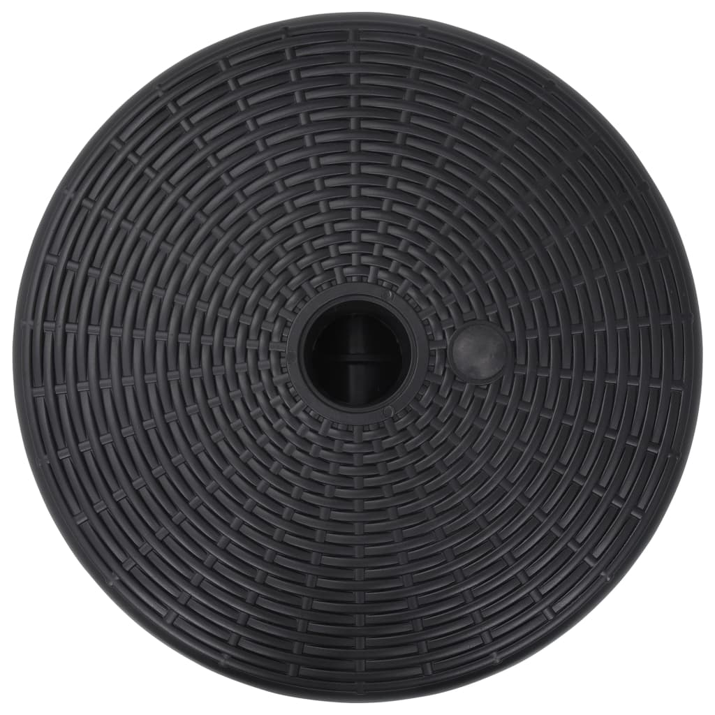 Βάση Ομπρέλας Μαύρη 24 Λίτρα για Άμμο / Νερό