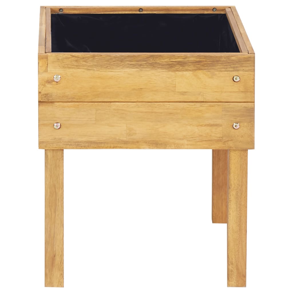 Ζαρντινιέρα Υπερυψωμένη 50 x 40 x 45 εκ. από Μασίφ Ξύλο Ακακίας - Pakobazaar