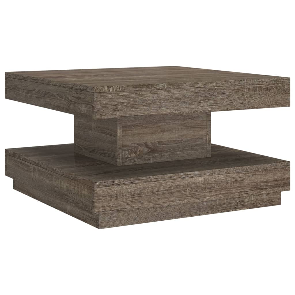 Τραπεζάκι Σαλονιού Γκρι 60 x 60 x 35 εκ. από MDF - PAKOBAZAAR