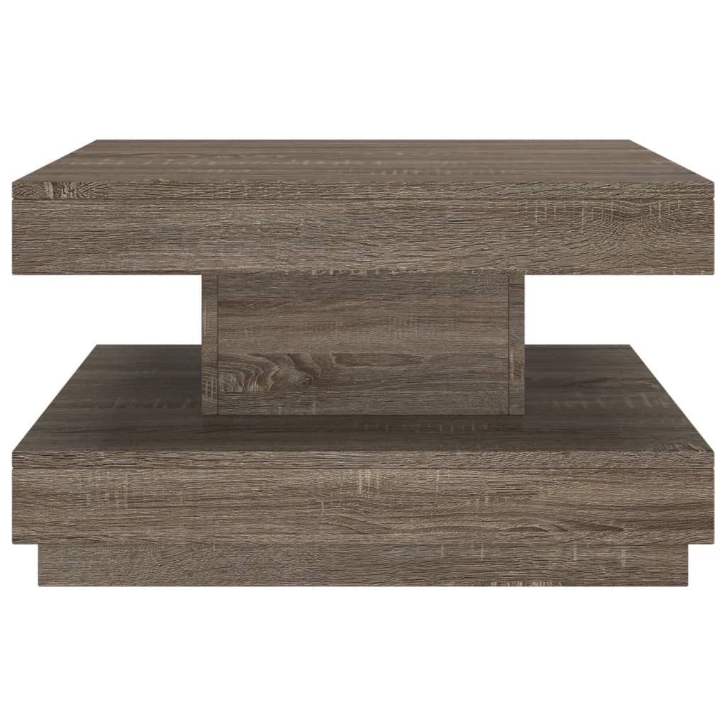 Τραπεζάκι Σαλονιού Γκρι 60 x 60 x 35 εκ. από MDF - PAKOBAZAAR