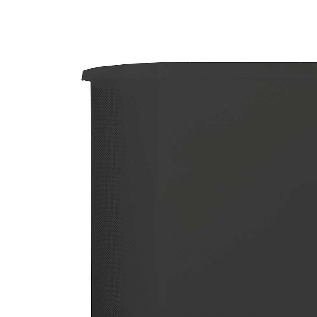 Προστατευτικό Αέρα με 9 Πάνελ Ανθρακί 1200 x 120 εκ. Υφασμάτινο - Pakobazaar