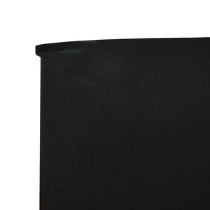 Προστατευτικό Αέρα με 9 Πάνελ Μαύρο 1200 x 120 εκ. Υφασμάτινο - Pakobazaar