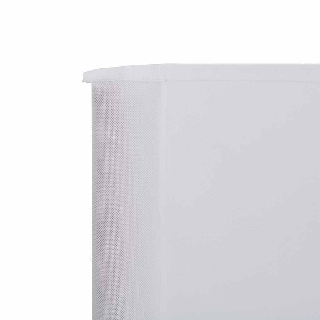 Προστατευτικό Αέρα 9 Πάνελ Λευκό Άμμου 1200x160 εκ. Υφασμάτινο