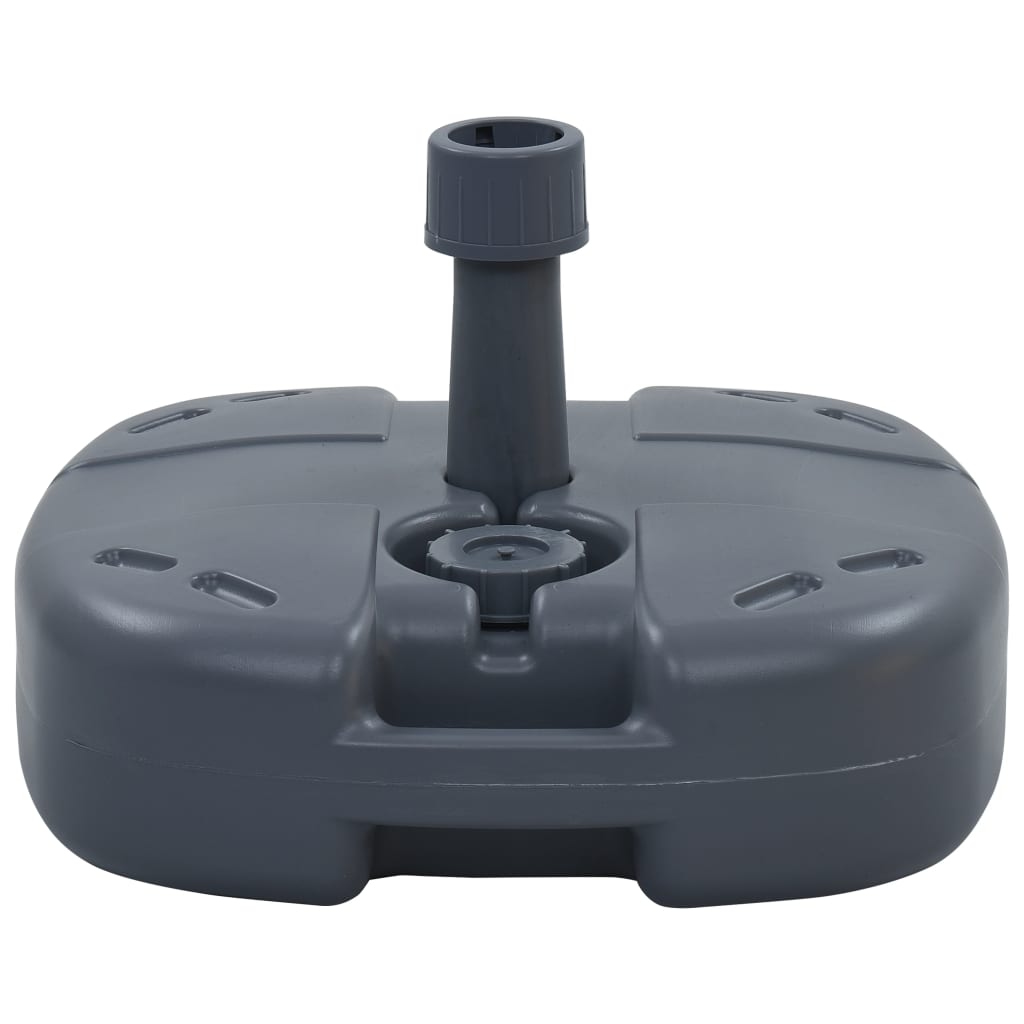 Βάση Ομπρέλας Φορητή Γκρι για Άμμο / Νερό