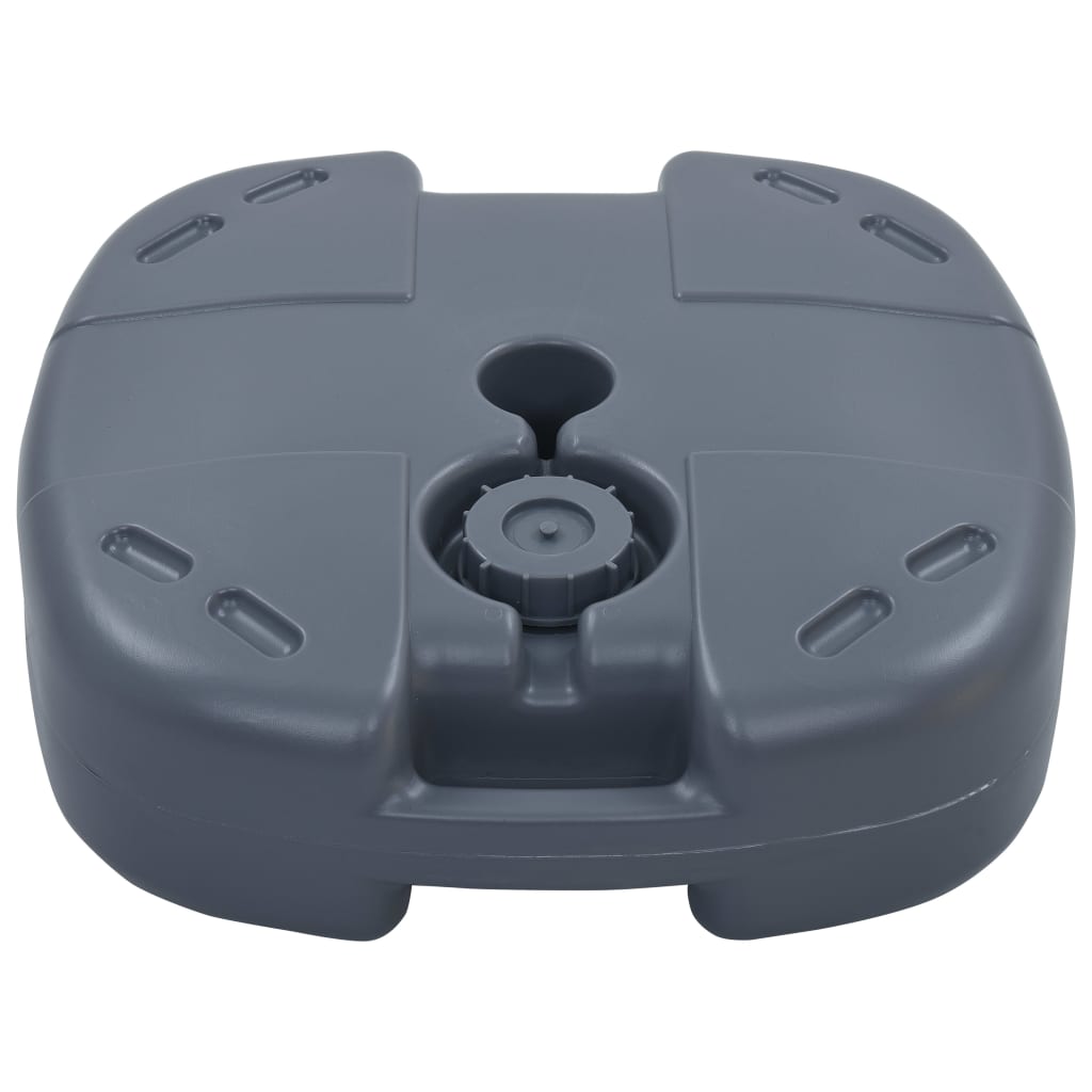 Βάση Ομπρέλας Φορητή Γκρι για Άμμο / Νερό