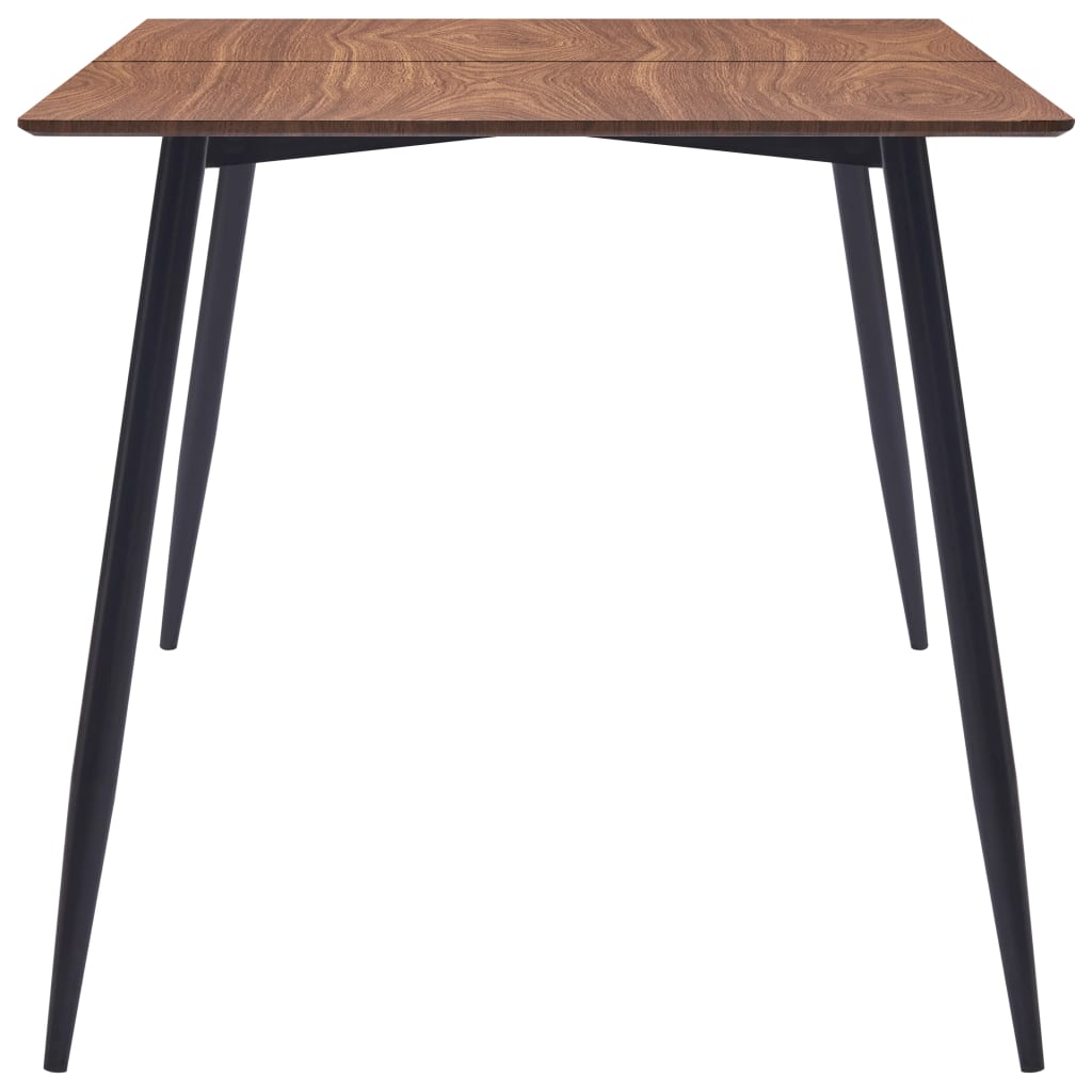 Τραπεζαρία Καφέ 140 x 70 x 75 εκ. από MDF