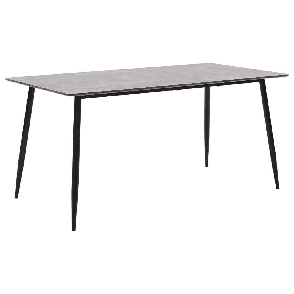 Τραπεζαρία Γκρι 140 x 70 x 75 εκ. από MDF