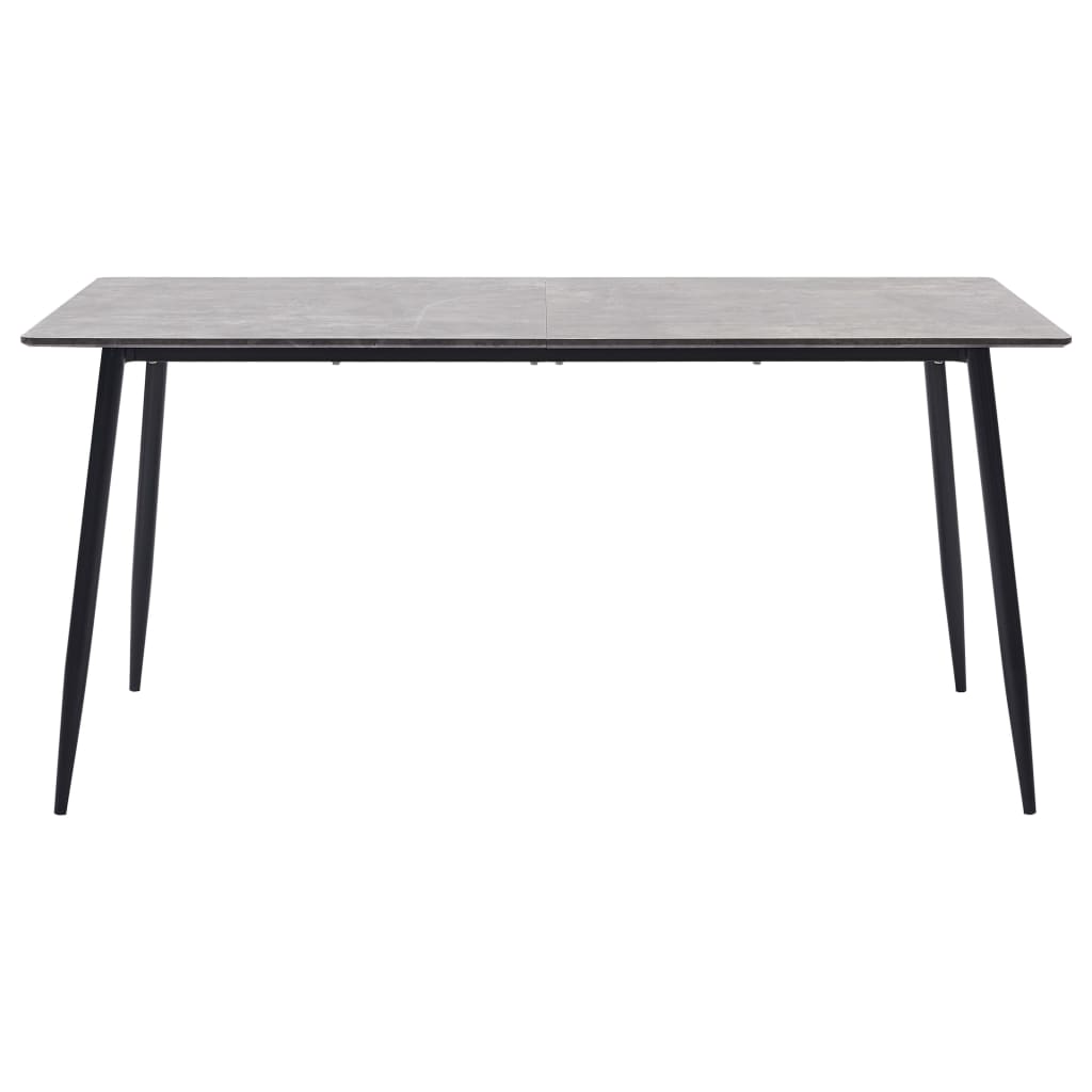 Τραπεζαρία Γκρι 140 x 70 x 75 εκ. από MDF